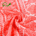 Garment woven pigment printed rayon fabric for dress